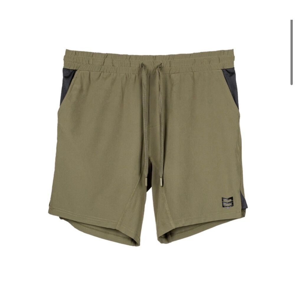 MTN OPS Pro Army Green Athletic Dri Fit Shorts Men's Large